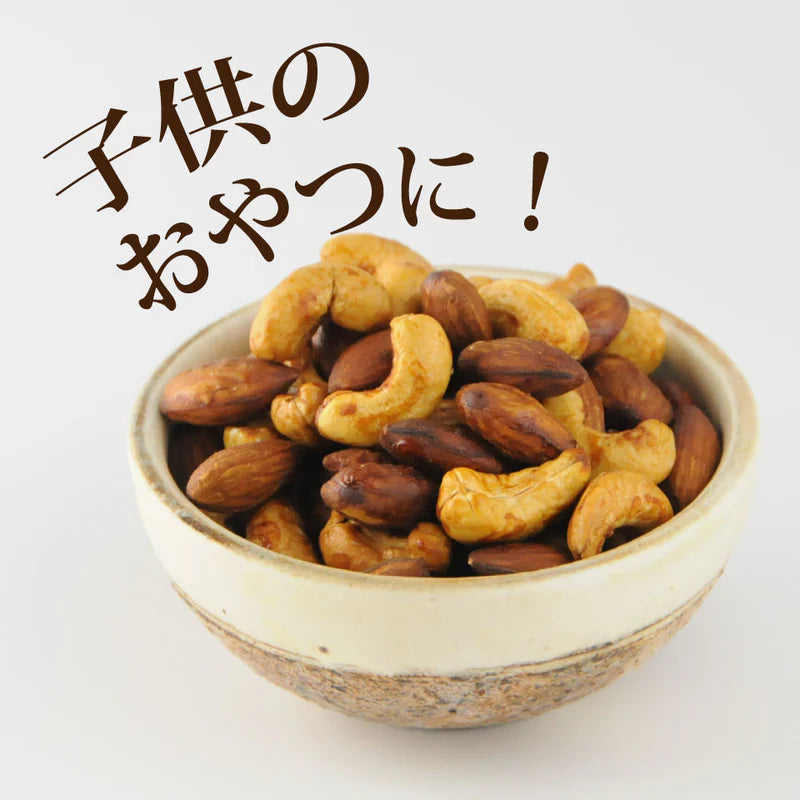 KIoke Shoyu Mixed Nut : ถั่วคั่วโชยุถังไม้