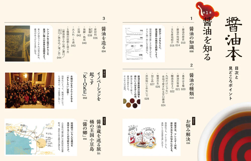 Shoyu Book by Takahashi Mantaro : หนังสือสารานุกรมโชยุ