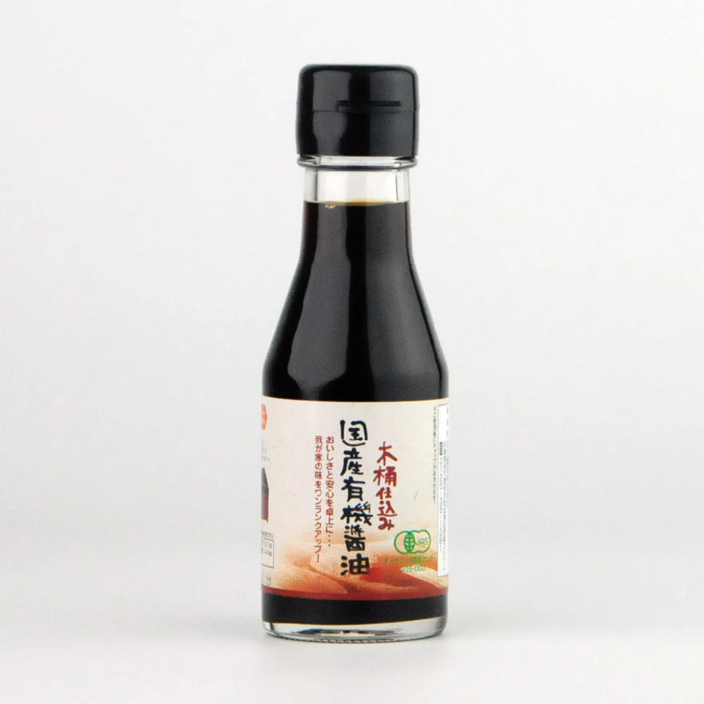 01. Kioke Jikomi Kokusan Yūki Shōyu 100 ml